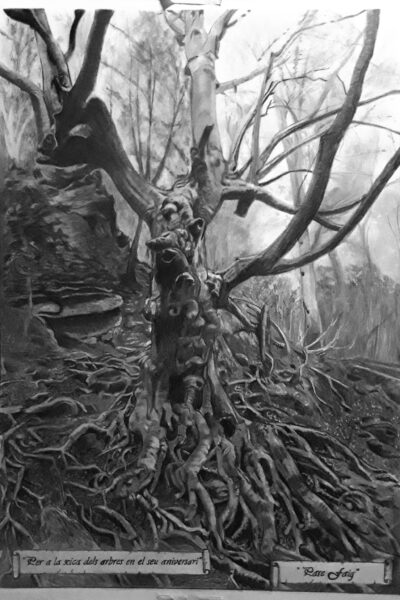 dibujos a lápiz, dibujos realistas "Pare Faig"