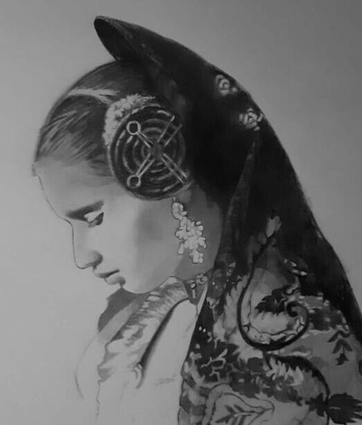 Cómo aprender a dibujar retratos realistas paso a paso retraro fallera 