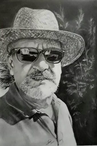 ENCOMANDA DE RETRATO A LÁPIZ EN A3