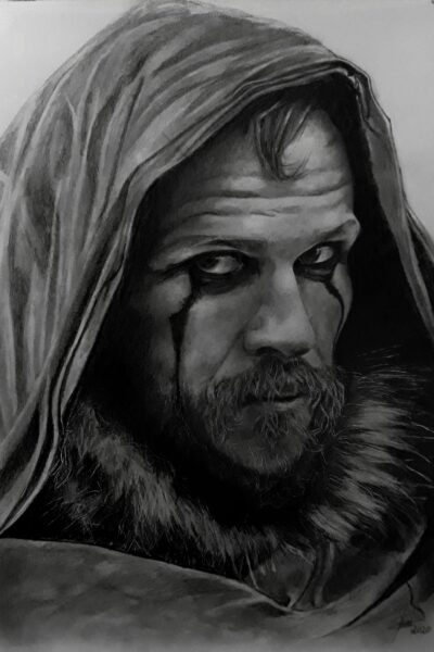 FLOKI RETRATO REALISTA