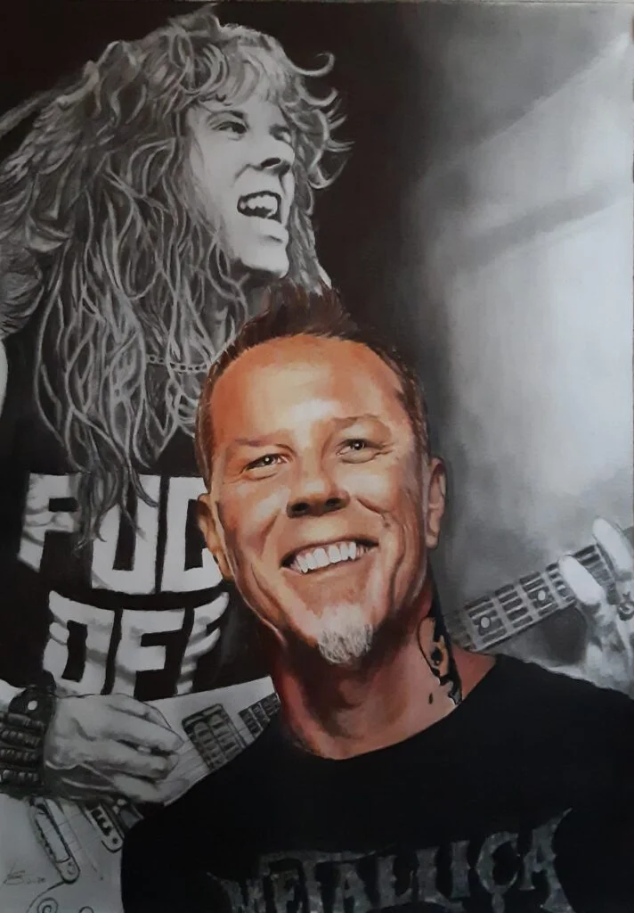 retrato realista &eacute;pico james heatfiel. DIBUJOS REALISTAS A LAPIZ
ART A LLAPIS JUAN