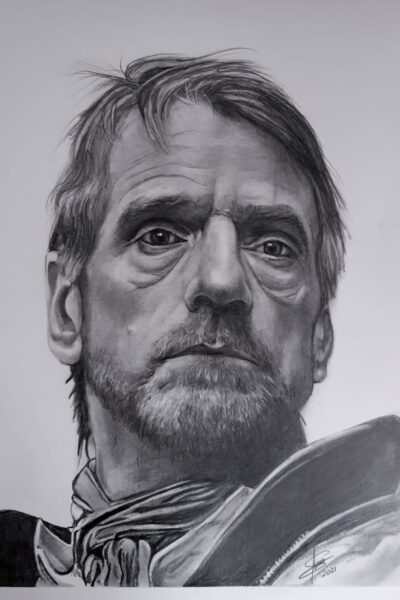 dibujos a lápiz de jeremi-irons