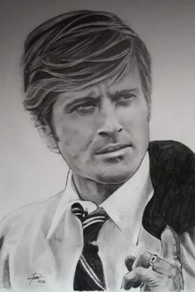ROBERT REDFORD , RETRATO EN A3