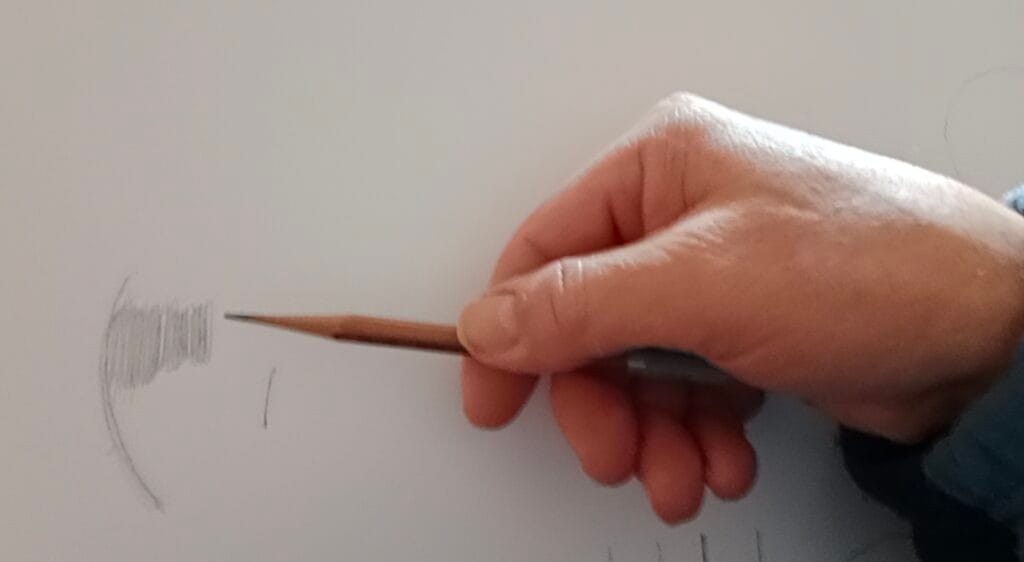 clases dedibujo, agarres del lápiz