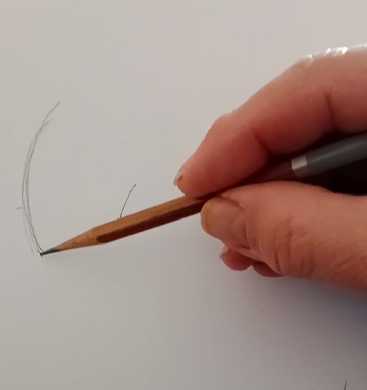 Mano en agarre pinza alta