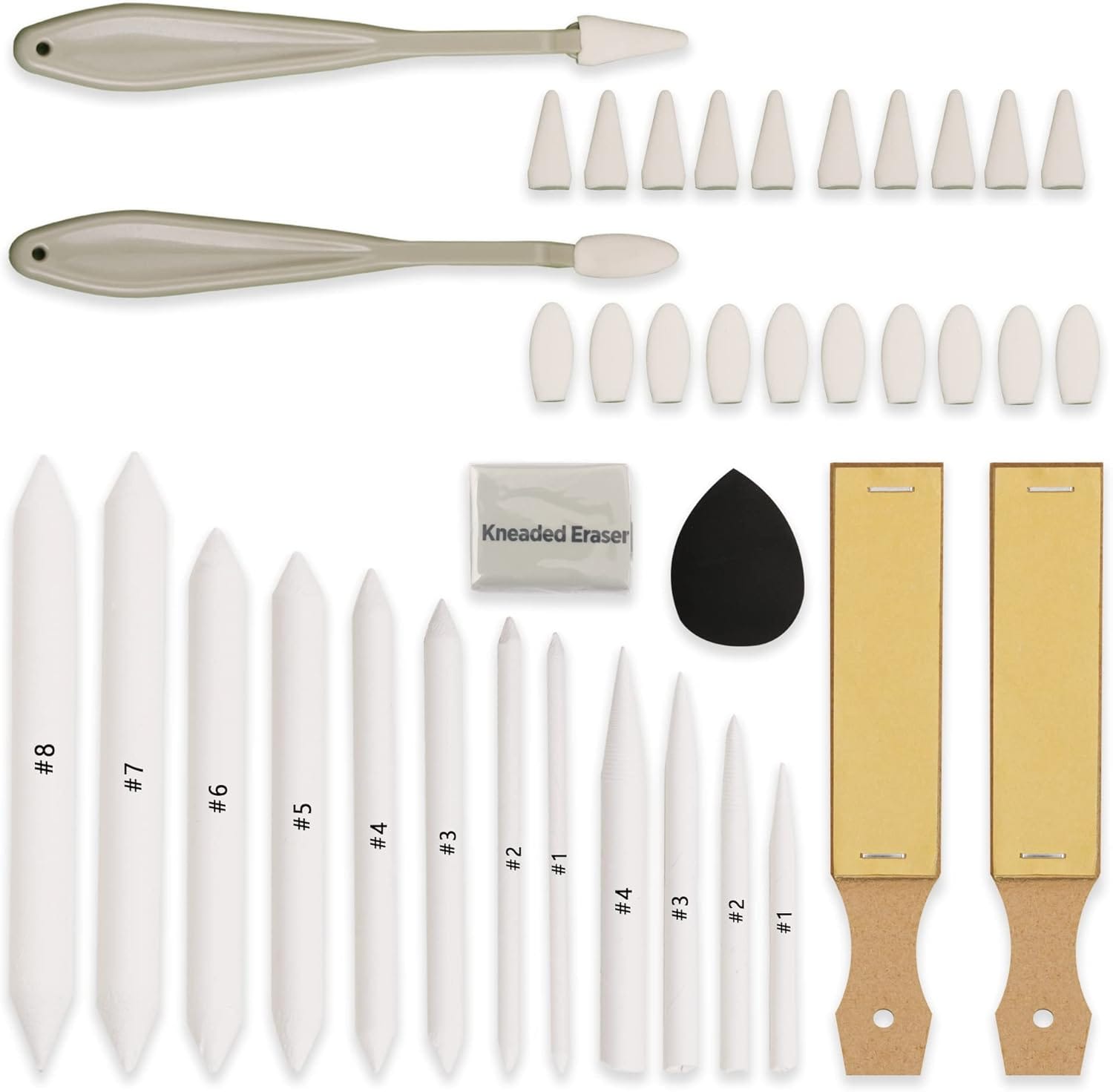 Juego de tocones y tortillones 