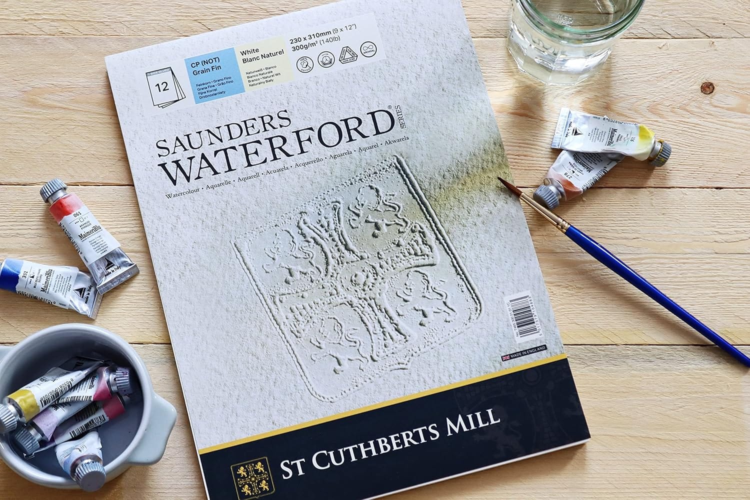 Saunders Waterford, Papel de acuarela