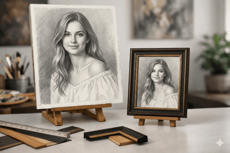 Tama&ntilde;o ideal para retrato por encargo